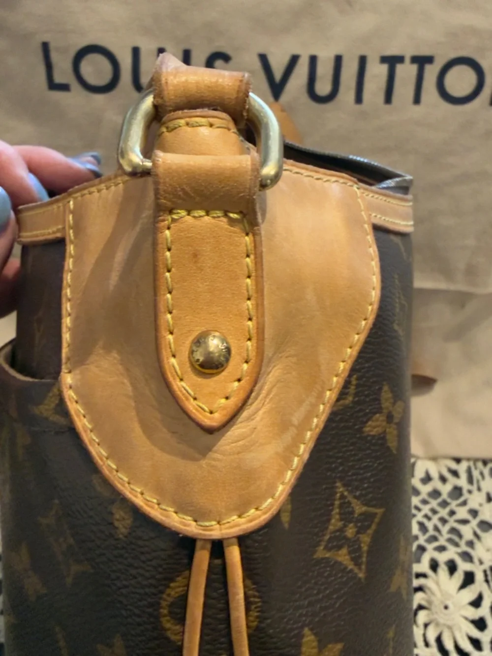 Louis Vuitton Odeon MM Brown Monogram Crossbody - Picture 12 of 12
